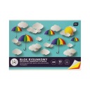 A4/10 blok na kreslenie, farebný Interdruk 80g