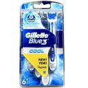 Gillette Blue 3 jednorazový holiaci strojček 6 ks.