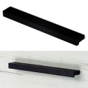 ÚCHYTKA NA NÁBYTOK ČIERNA ÚCHYTKA NA NÁBYTKO KUCHYŇSKÁ SKRIŇKA ÚCHYTKA 128MM