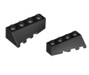 LEGO 43720 + 43721 DRÁHOVÝ PÁR čierny NOVINKA (3g)