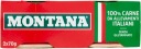 Talianska mäsová konzerva MONTANA CARNE 70X2 140 GR