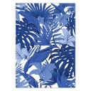 Nálepky A5 PION Classic Blue Monstera