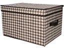 Textilný ORGANIZÉR BOX 40 x 30 x 25 cm s vekom - na ŠATNÍK