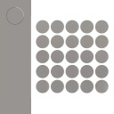 Samolepiaci maskovací kryt na nábytok, Farba: Platinum Grey, fi14mm, 25 ks.