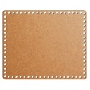 šedý základný košík dno 28x34cm HDF obdĺžnik