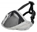 Náhubok pre psov s krátkym ňufákom, polyester, S: 23 cm, sivý