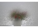 Polopriehľadná vitrážová dyha Snow 8003