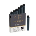 Atramentové kazety Parker Mini Black (6 ks)