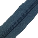 Zipsová páska, sivý zips, farba 306, 1 METER