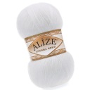 Priadza Angora Gold - 55 White Alize