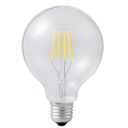 E27 LED žiarovka 8W G80, teplá biela žiarovka