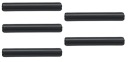 LEGO Axle Axle 4L 3,2x0,44 cm čierna 3705 370526 - 5 ks