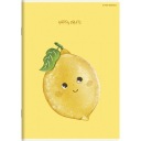 Špičkový zápisník Happy Fruits 2000, A5, 32 linajkových listov s okrajom 70g