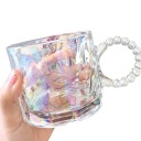 BUBBLE RAINBOW pohár s uškom 260ml 1KS NA KÁVU A ČAJ