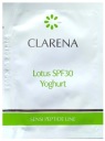 Clarena Lotus Joghurt 3 ml opaľovací krém s SPF 30
