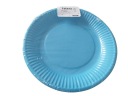 Jednorazové MODRÉ papierové TANIERE 18 cm