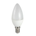LED žiarovka C37 E14 3W 4000K 250lm mliečna