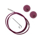 Šnúry na vymeniteľné ihlice Knitpro 150 cm