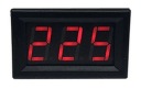 VOLTMETER 70-500VAC, ČERVENÝ