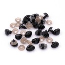 Nos na hračky trojuholníkový plastový 13x18mm 50 ks