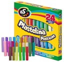 Astra školská plastelína AS 24 farieb nefarbí