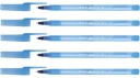 BIC Round Stick Classic Blue guľôčkové pero, 5 kusov