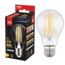 E27 LED žiarovka 6W 806lm studené vlákno Edison