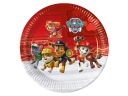 Narodeninové taniere Paw Patrol 8 ks