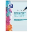 FAREBNÝ PASTEL TECHNICKÝ BLOK A4 10 LIST 225g OXFORD