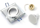 SET držiak halogénovej žiarovky + GU10 LED 5W