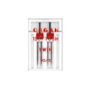 Dvojitá ihla poloplochá 130/705H Organ 90/3mm 2 ks