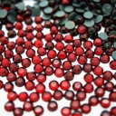 Thermo Crystals sklenené kamienky tmavočervené 4mm 1000ks