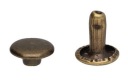 Nity 8x3x9mm LUX kožená galantéria St. Gold 100 ks