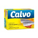 CALVO Sardinky v slnečnicovom oleji s chilli 120g