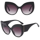 DÁMSKE SLNEČNÉ OKULIARE CAT EYE, ČIERNE