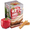 KETO SNACK PAPRIKA STICKS 75g Tyčinky - Keto diéta pre zaneprázdnených ľudí