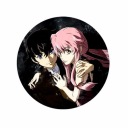 Anime Mirai Nikki 58mm špendlík