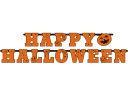 Veselý Halloween banner, 13 x 210 cm halloweenske dekorácie
