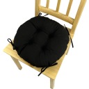 Podsedák na stoličku taburetka 35cm BLACK CIRCLE