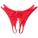 SEXY ČERVENÉ ČIPKOVÉ OTVORENÉ XL NOHAVIČKY