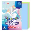 A4 pastelový blok na kreslenie 10 listov 80g/m2 ASTRA