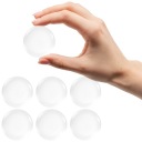 Transparentný STOP, BUMP, STOP STOP na stenu na dvere SET 6 kusov