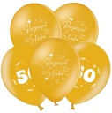 Sada zlatých balónov Mix 50. výročie svadby