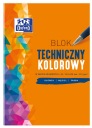 Technický blok A3 10k 225g FAREBNÉ obliečky OXFORD