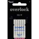IHLY DO DOMÁCEHO OVERLOCKOVÉHO STROJA NA LÁTKU A PLETENÉHO OVERLOCKU - x75 - 5 ks.