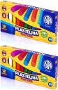 Školská plastelína Astra, 12 intenzívnych farieb, vysoká kvalita, v PÚZRIKU x 2