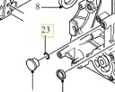Originálna podložka VOLVO do zátky bloku motora 2.0D OE 8653815