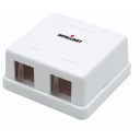 Keystone 2-port n/t kryt zásuvky Intellinet