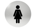 LEPENÉ OZNAČENIE NA DVERE DÁMSKEHO WC