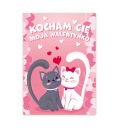 VALENTÍNSKE POZNÁMKY - MILUJEM ŤA MÔJ VALENTÍN (A6)